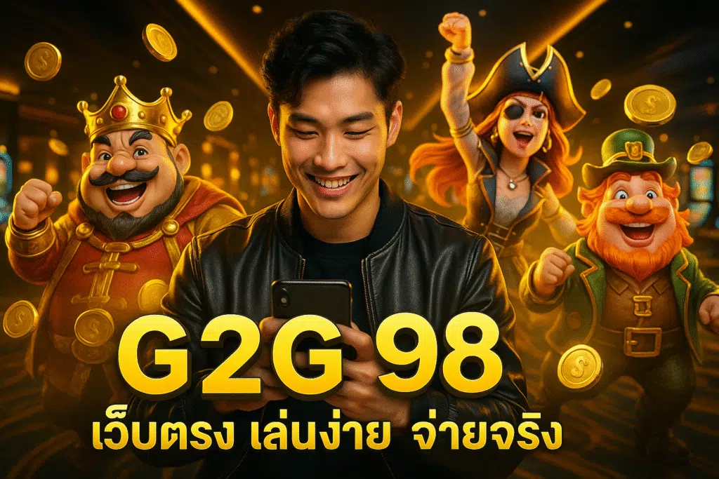 G2G 98 เว็บตรง เล่นง่าย จ่ายจริง