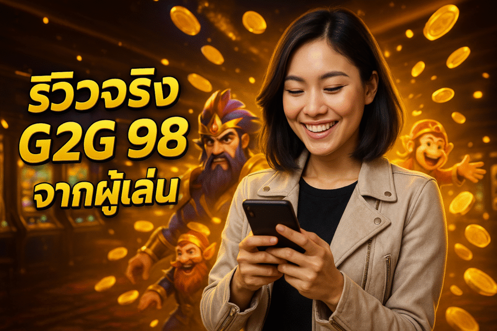 รีวิวจริง G2G 98 จากผู้เล่น