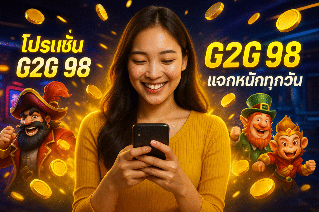 โปรโมชั่น G2G 98 แจกหนักทุกวัน