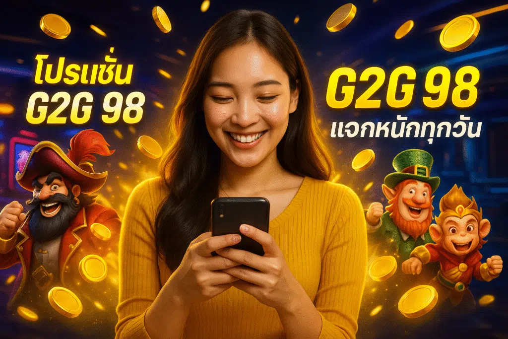 โปรโมชั่น G2G 98 แจกหนักทุกวัน