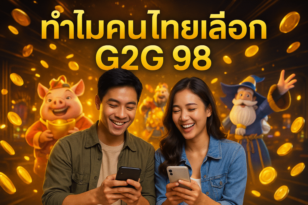 ทำไมคนไทยเลือก G2G 98