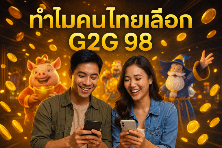ทำไมคนไทยเลือก G2G 98