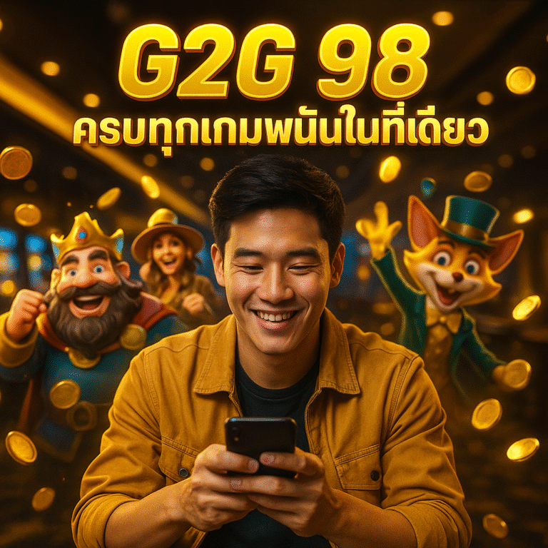 G2G 98 ครบทุกเกมพนันในที่เดียว