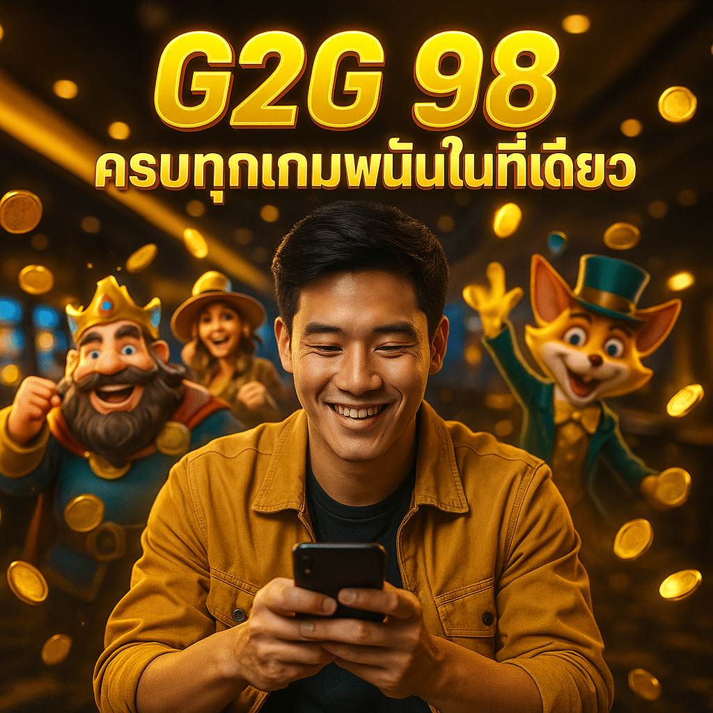 G2G 98 ครบทุกเกมพนันในที่เดียว